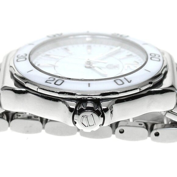 TAG HEUER Formula 1 WAH1211 Date White Dial Quartz Ladies Watch - Picture 6 of 6